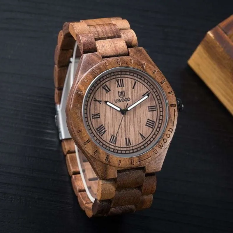 Casual Bamboo Wood Watch