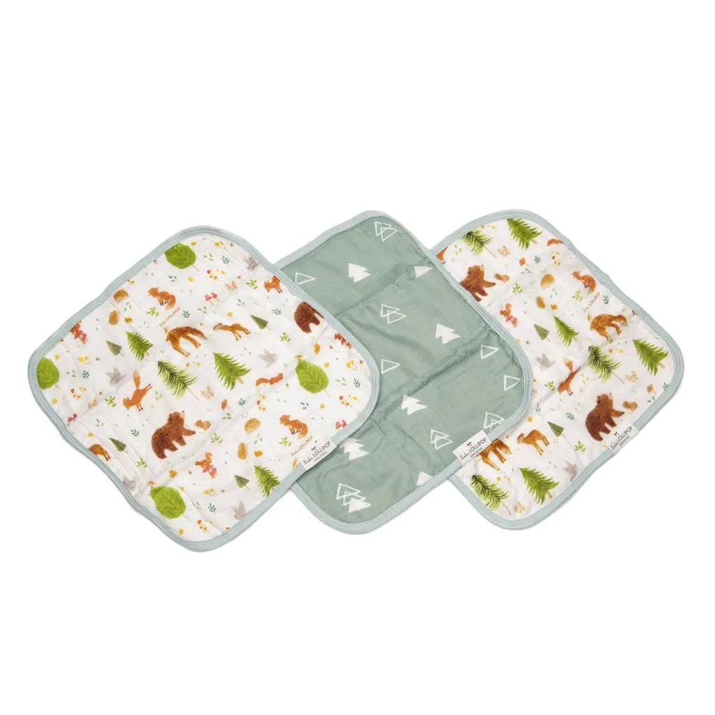 Muslin Washcloth Set - 3 Pack