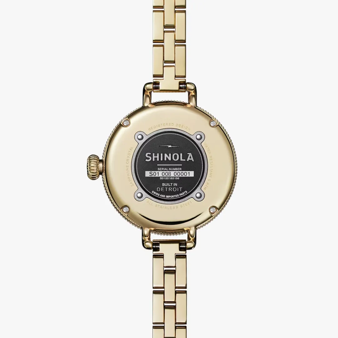 Shinola The Petoskey Birdy 34mm